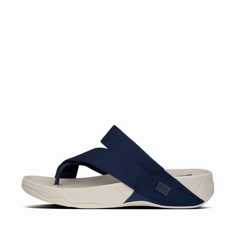 FitFlop Sling Polyester Navy - FitFlop Sandalen Herren Schweiz [PFMV-17954]